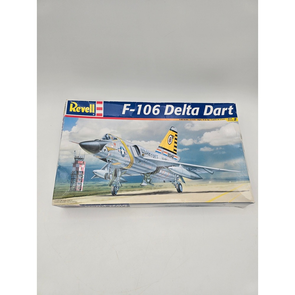 Revell F-106 Delta Dart 1:48 Scale Model Kit 85-5847 USAF Interceptor Complete